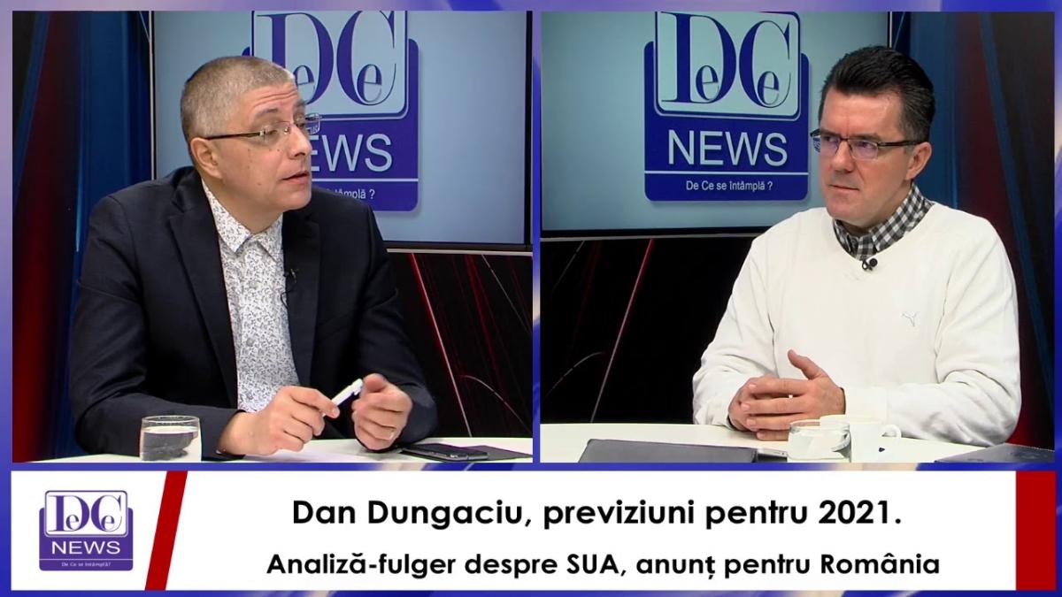 Dan Dungaciu, previziuni pentru 2021. Analiză-fulger despre SUA, anunț pentru România