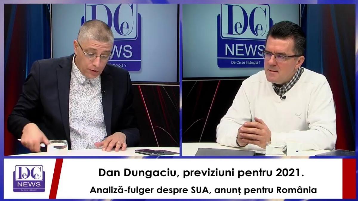 Dungaciu, previziuni pentru 2021. Analiză-fulger despre SUA