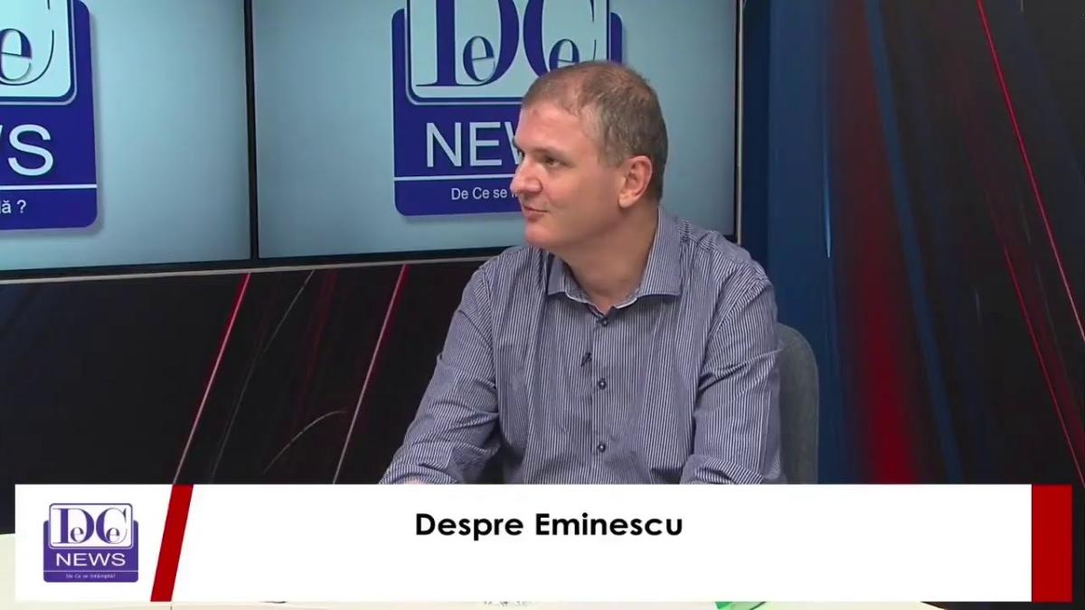De Ce Citim, live pe DC News - despre Mihai Eminescu / video