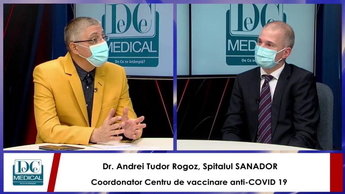 Dr Andrei Tudor Rogoz: Pandemia și vaccinarea contra COVID-19. Interviurile DC News și DC Medical
