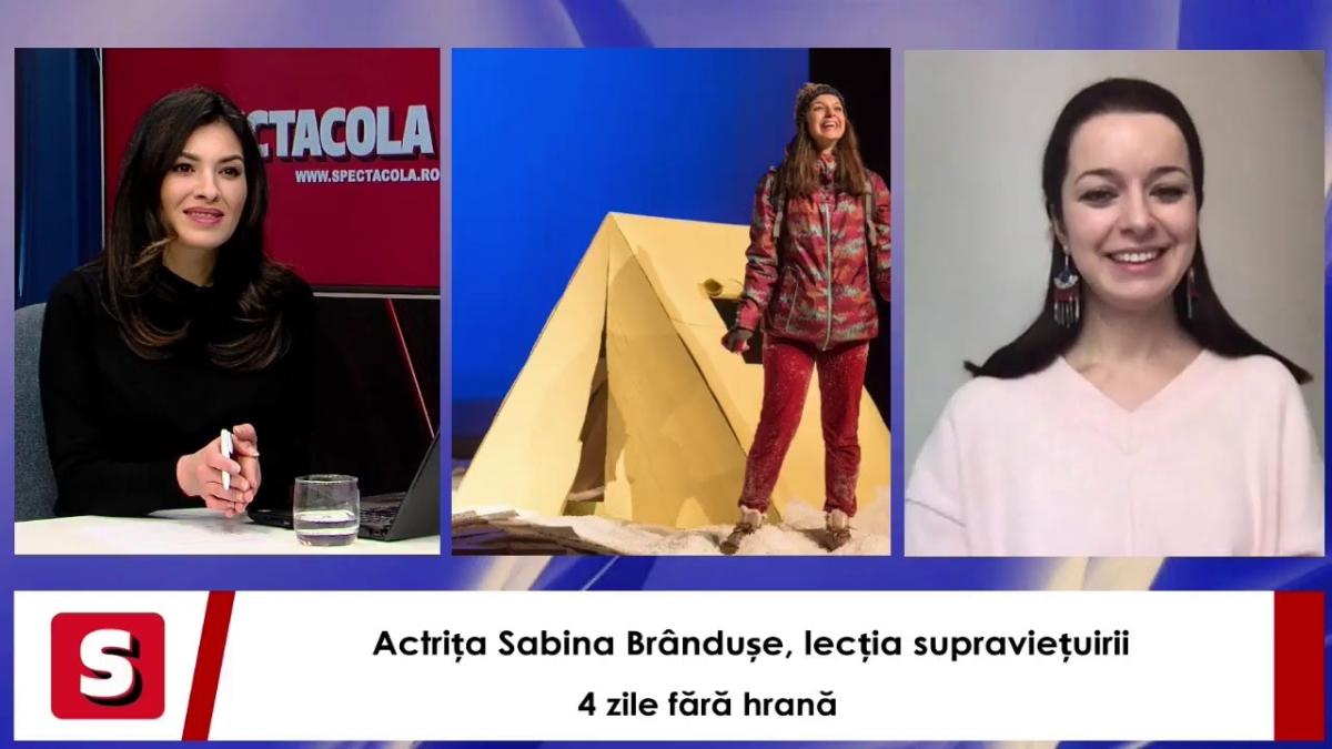 Actrița Sabina Brândușe, lecția SUPRAVIEȚUIRII. Patru zile în pădure, fără hrană. Interviurile Spect