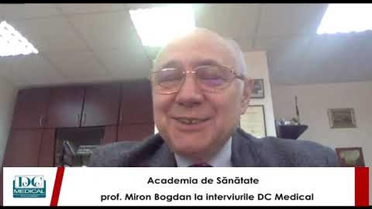 Prof Dr Miron Bogdan: COVID-19 și sechelele pe care le lasă în plămâni. Academia de Sănătate