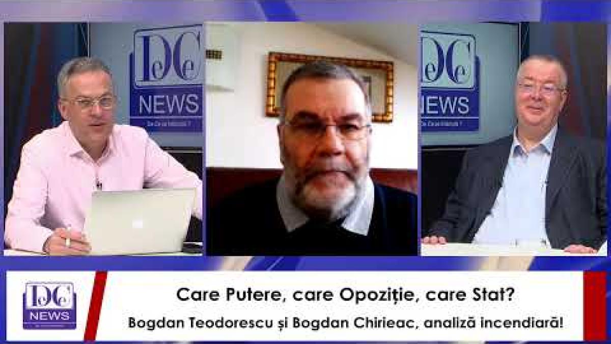 Bogdan Teodorescu și Bogdan Chirieac, invitații lui Răzvan Dumitrescu, la ”Ce se întâmplă?”
