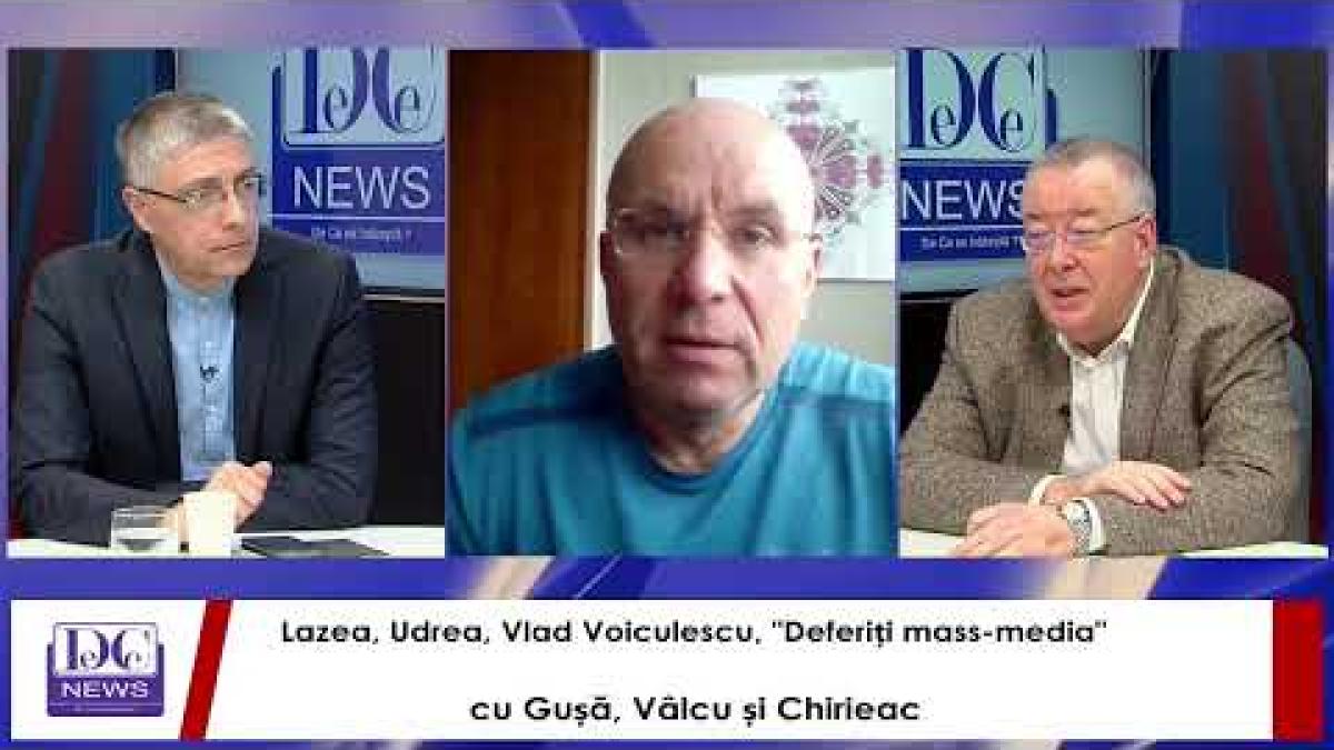 Lazea, Udrea, Vlad Voiculescu, discuție la Deferiți mass-media cu Gușă, Vâlcu și Chirieac