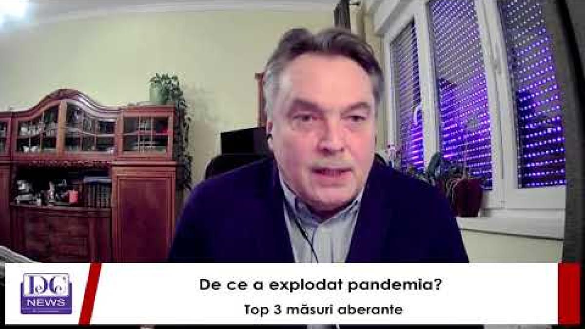De ce a explodat pandemia? Explicaţii în exclusivitate, la DC News cu Răzvan Dumitrescu