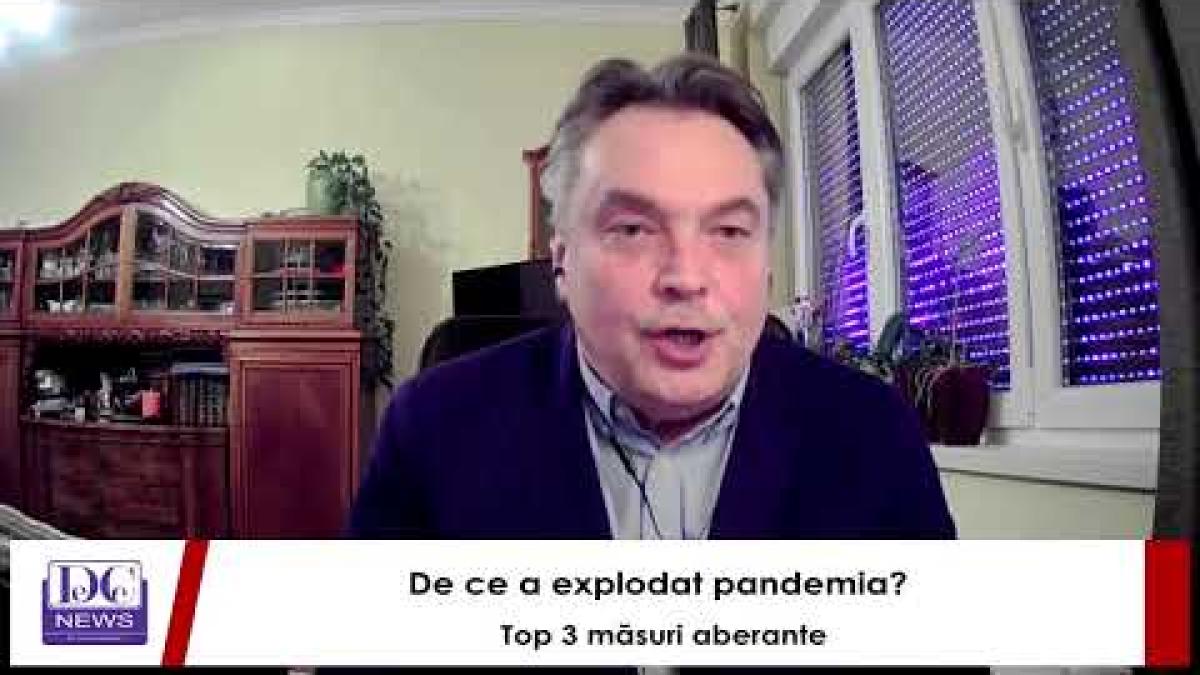 De ce a explodat pandemia? Explicaţii în exclusivitate, la DC News cu Răzvan Dumitrescu