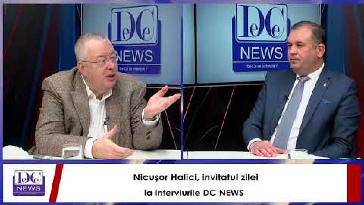 Nicuşor Halici, invitatul zilei la interviurile DC NEWS