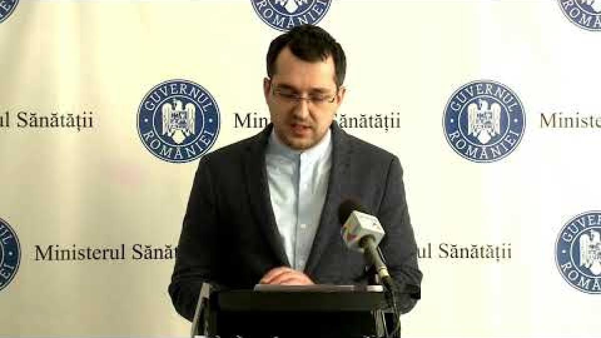 Vlad Voiculescu, declaraţii de presă după scandalul de la Spitalul Foişor