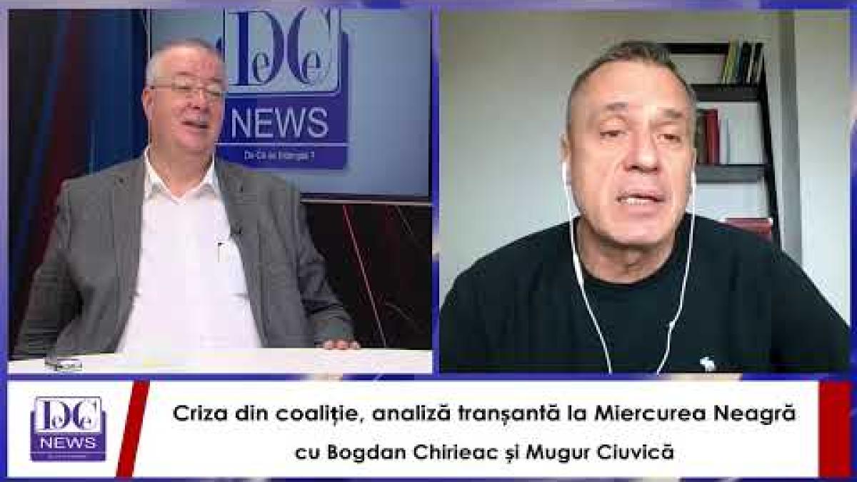 Criza din coaliție, analiză tranșantă la Miercurea Neagră, cu Chirieac, Ciuvică și Tache