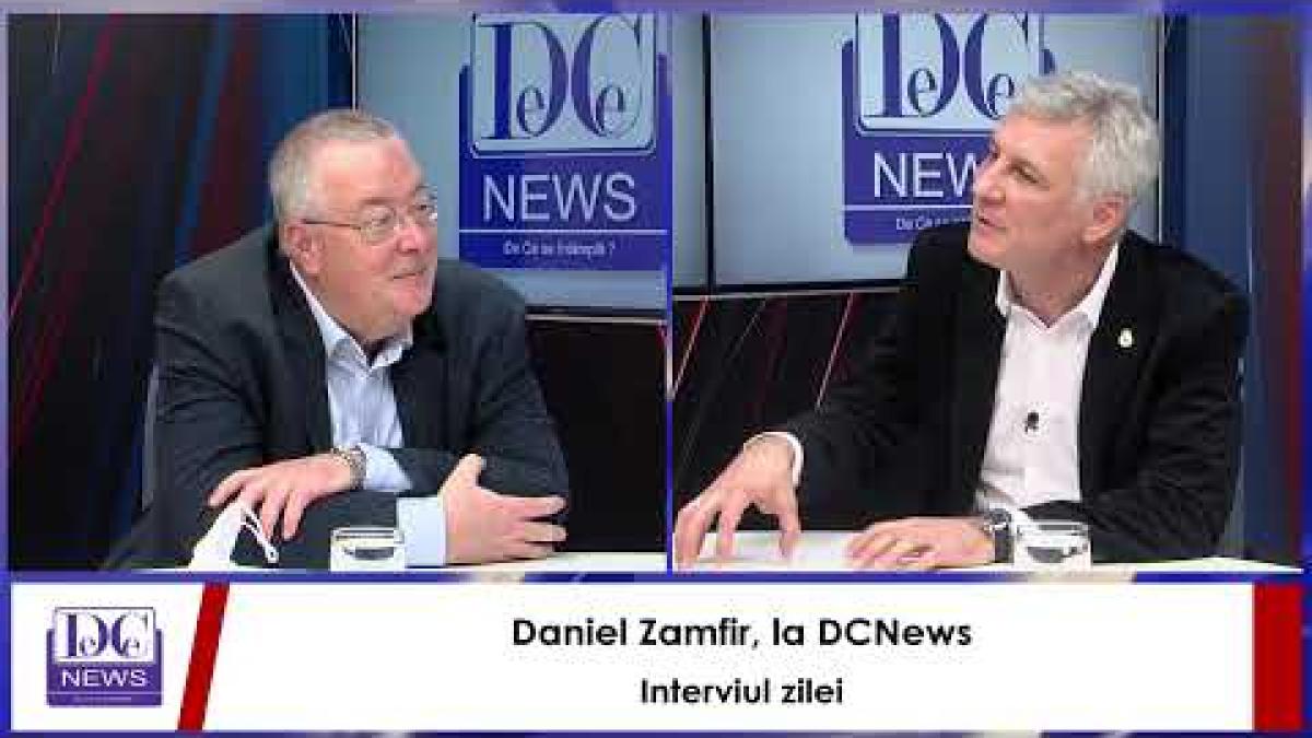 Daniel Zamfir, la DCNews. Interviul zilei