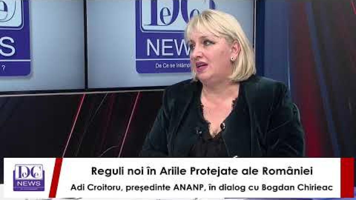 Adi Croitoru, preşedintele Agenției Naționale pentru Arii Naturale Protejate, la DC News