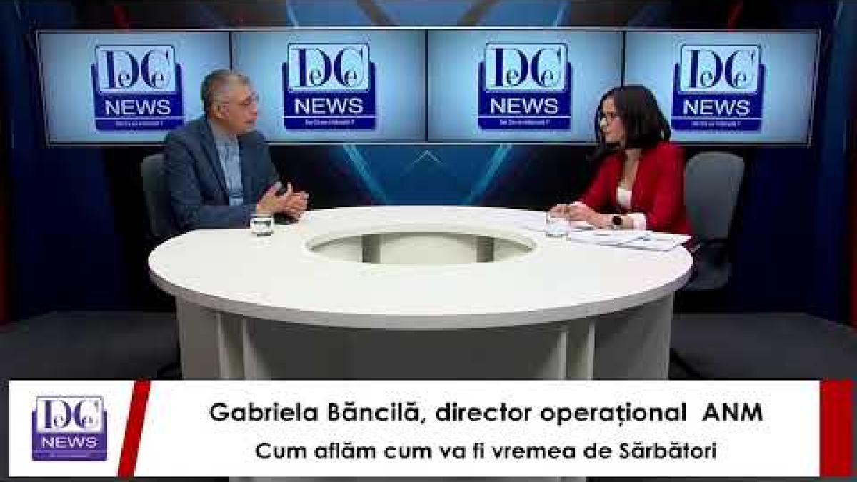 Gabriela Băncilă (ANM), interviu la DC News. Cum va fi vremea de Paști și 1 Mai 2021