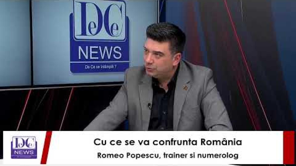 Romeo Popescu, numerolog și trainer, la "Ce se întâmplă?", la DC News, cu Răzvan Dumitrescu