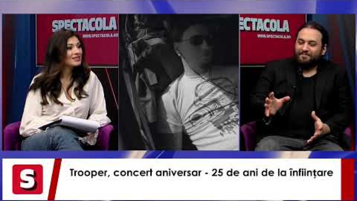 Alin Dincă (Trooper), despre succesul în rockul românesc din ultimii 25 de ani.