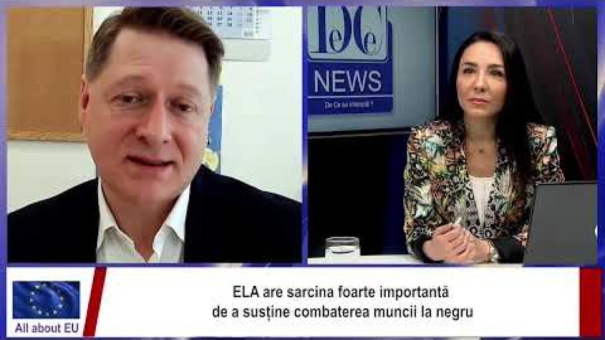 Cosmin Boiangiu, şeful ELA, la "Din Culisele Europei". Despre drepturile muncitorilor în Europa