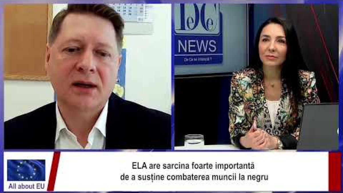 Cosmin Boiangiu, şeful ELA, la "Din Culisele Europei". Despre drepturile muncitorilor în Europa