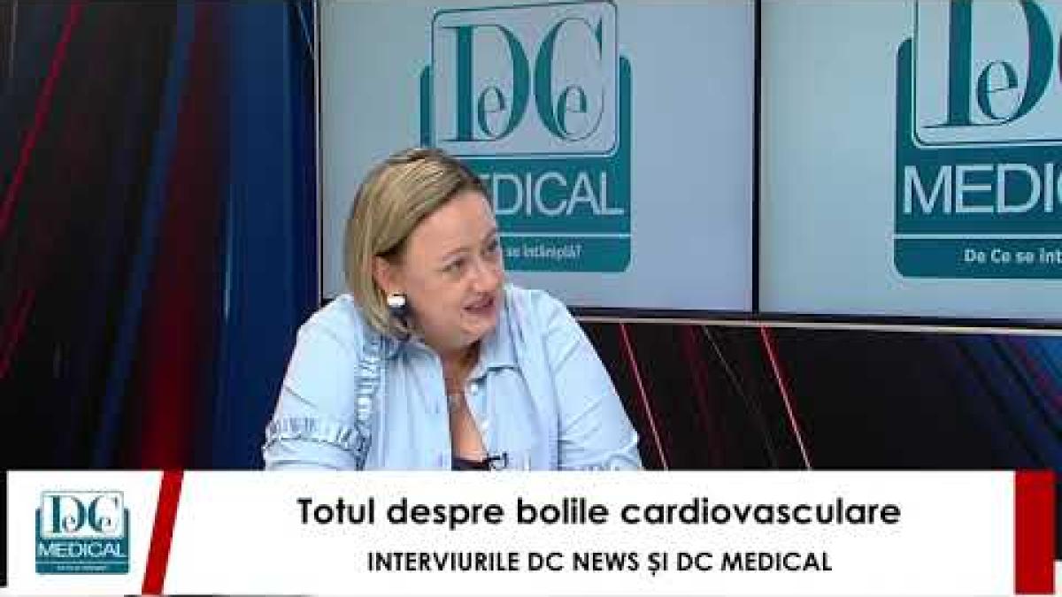 Dr Rodica Niculescu: Totul despre bolile cardiovasculare, la INTERVIURILE DC News și DC Medical