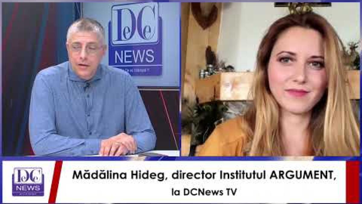 Mădălina Hideg, de la institutul de sondare ARGUMENT, la DCNews TV