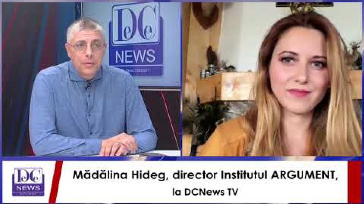 Mădălina Hideg, de la institutul de sondare ARGUMENT, la DCNews TV