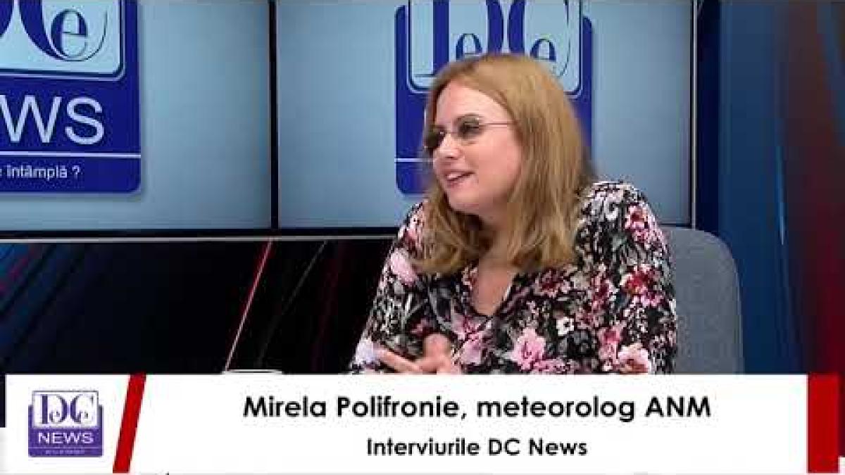 ANM  Cum va fi vremea în zilele următoare  Mirela Polifronie, la DC News