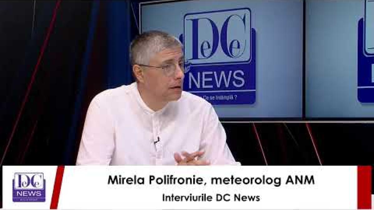 ANM: Cum va fi vremea în zilele următoare. Mirela Polifronie, la DC News