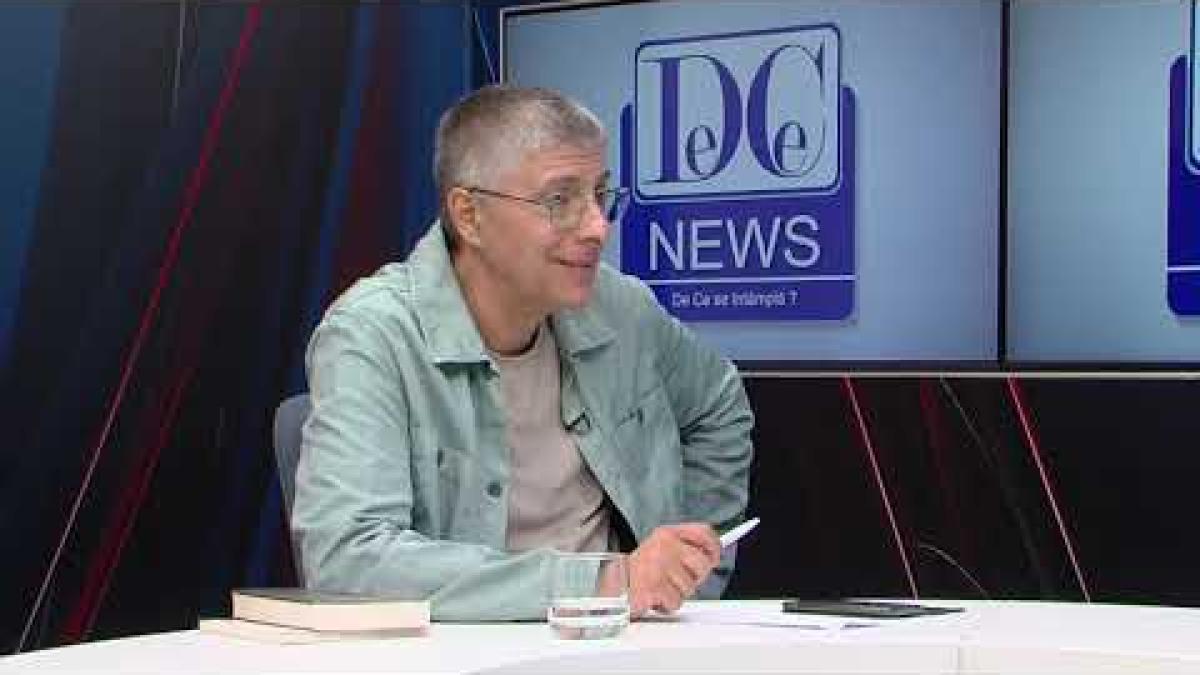 Scriitorul Ștefan Mitroi, la DCNews și DCNewsTV
