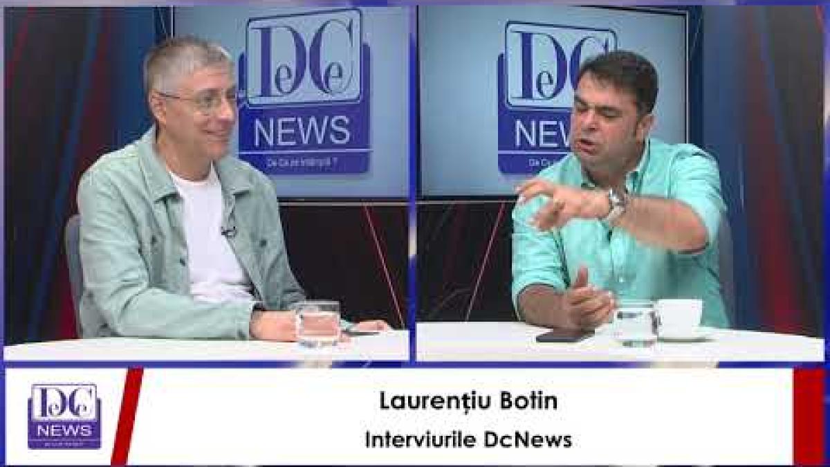 Laurențiu Botin de la Realitatea TV, la DCNewsTV. Interviul zilei