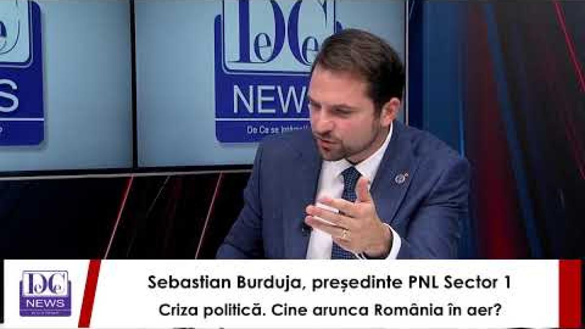 Sebastian Burduja, preşedintele PNL Sector 1, la ”Ce se întâmplă", cu Răzvan Dumitrescu