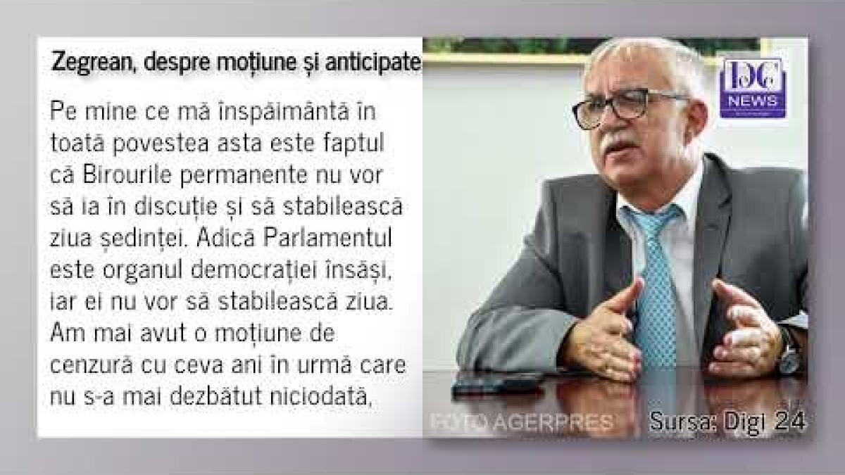 Zegrean dă verdictul în scandalul semnăturilor pe moțiune. Ce zice juristul despre anticipate