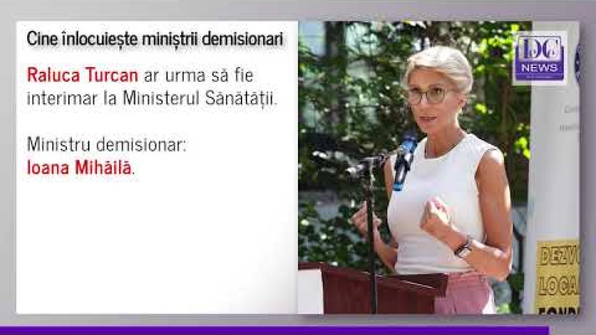 Cine le ia locul miniștrilor USR care demisionează din guvern