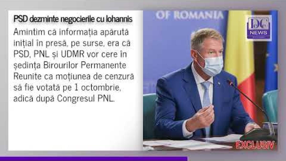 exclusiv psd dezminte orice negociere cu iohannis privind motiunea impotriva lui citu