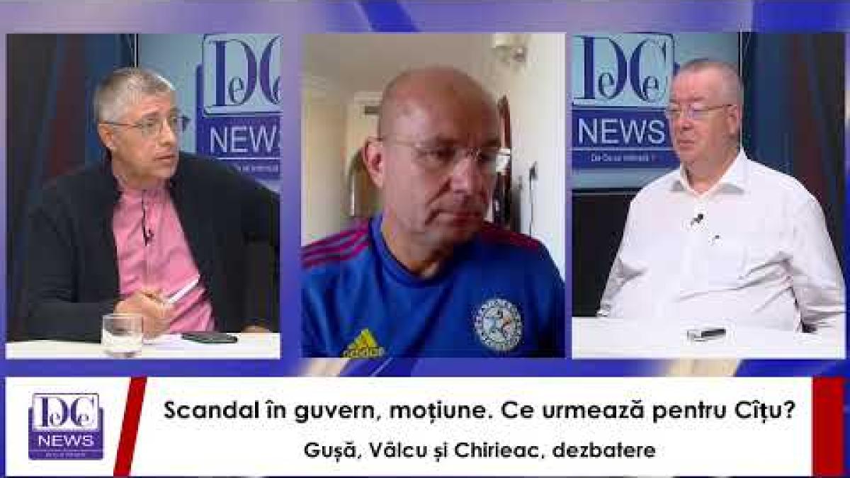 Scandal în guvern, moțiune. Ce urmează pentru Cîțu? Gușă, Vâlcu și Chirieac, dezbatere