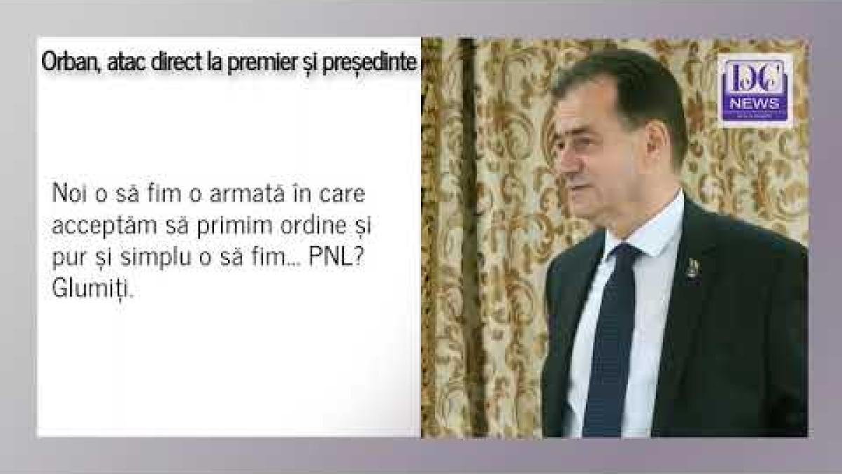 Ludovic Orban îi atacă pe Florin Cîțu și Klaus Iohannis. „Așa ceva este PENAL”