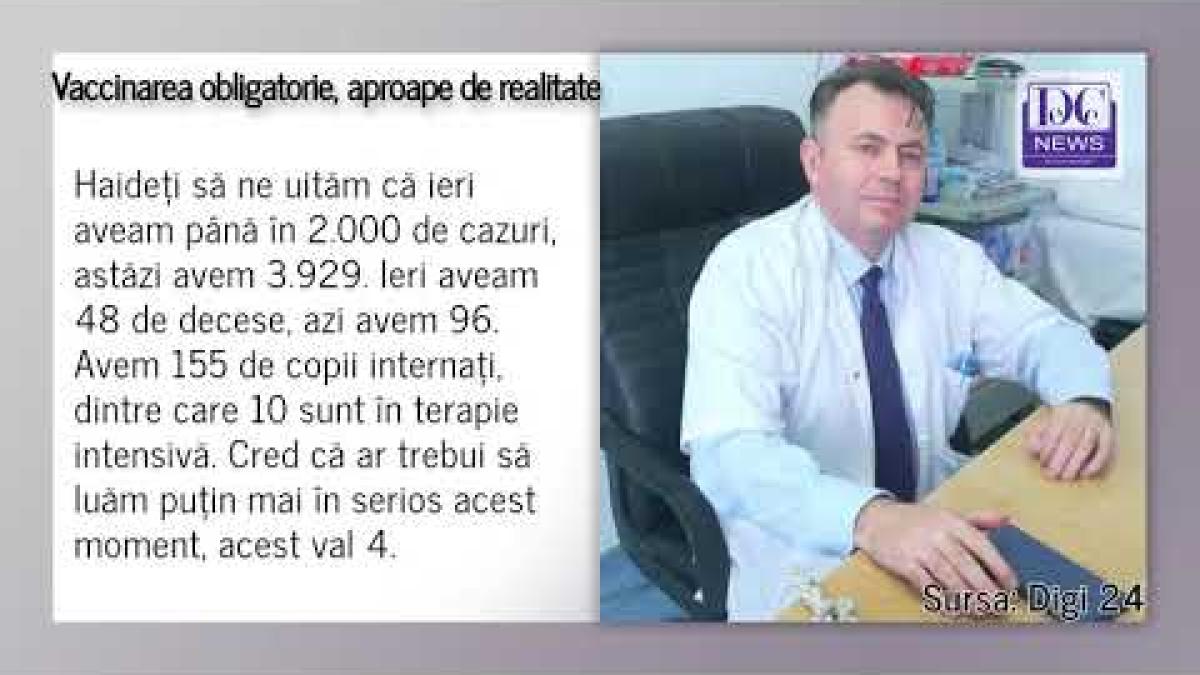 Nelu Tătaru, despre vaccinarea obligatorie: „Mâine îi propun acest scenariu”