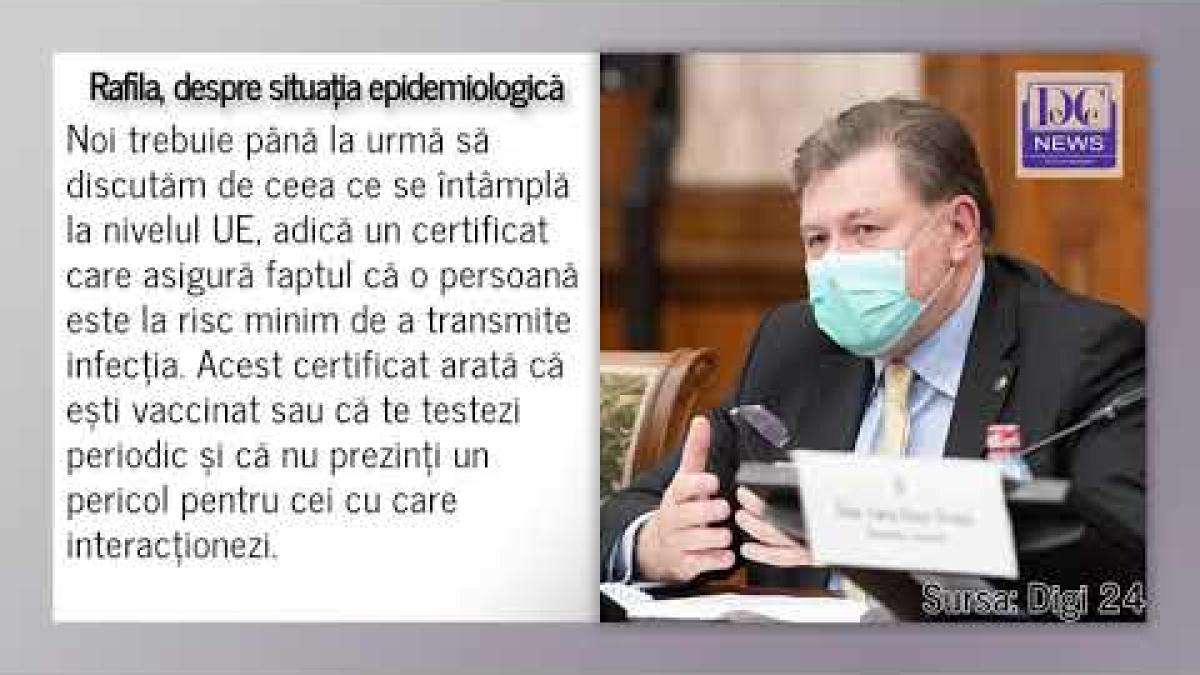 O altă zi cu 4.000 de infectări. Rafila îi răspunde lui Tătaru care propune vaccinarea OBLIGATORIE