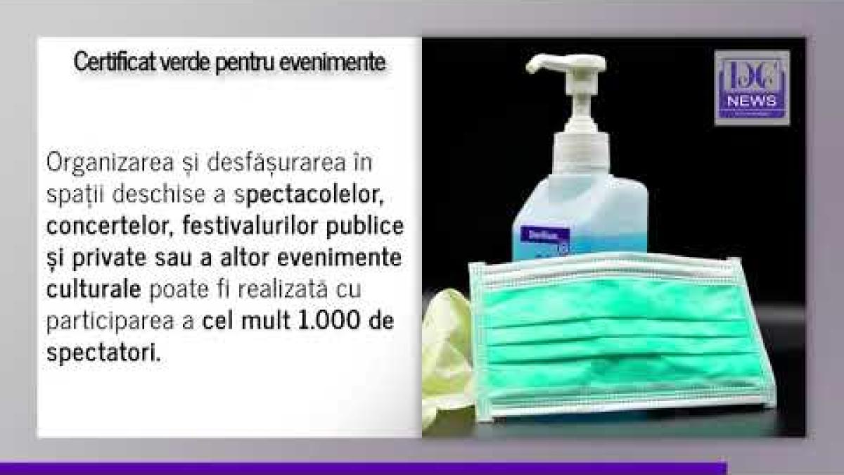 CERTIFICAT VERDE în România. Unde ți se va cere DOVADA vaccinării să ai acces