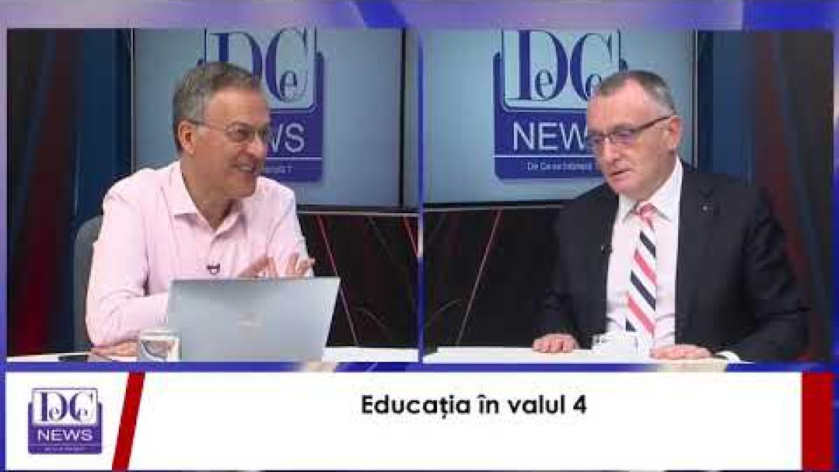 Educația în valul 4. Ministrul Sorin Cîmpeanu, invitatul lui Răzvan Dumitescu, la DCNewsTV