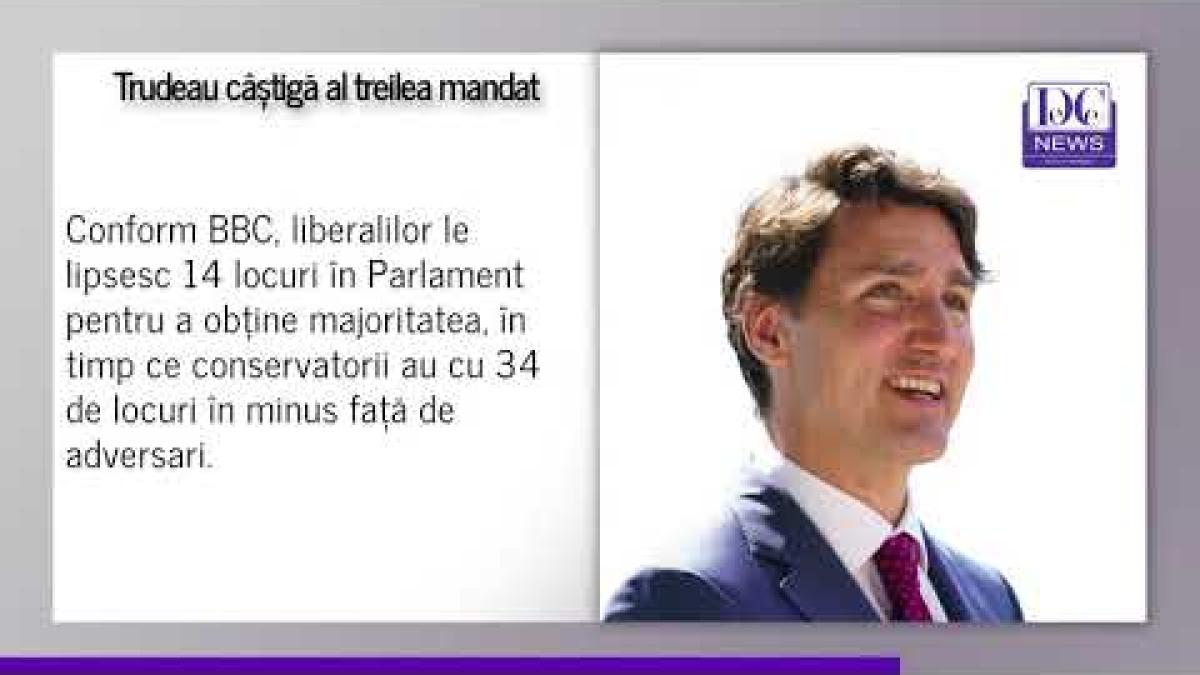 Justin Trudeau a câștigat al treilea mandat de premier