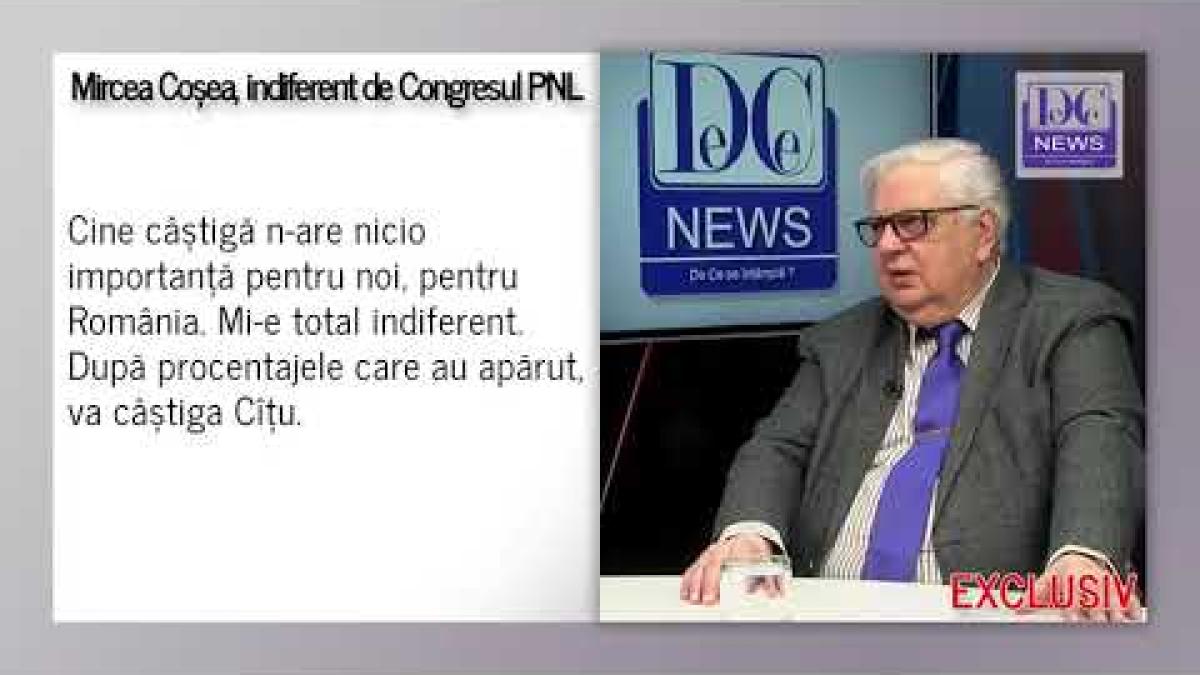 Mircea Coșea, verdict despre Congresul PNL