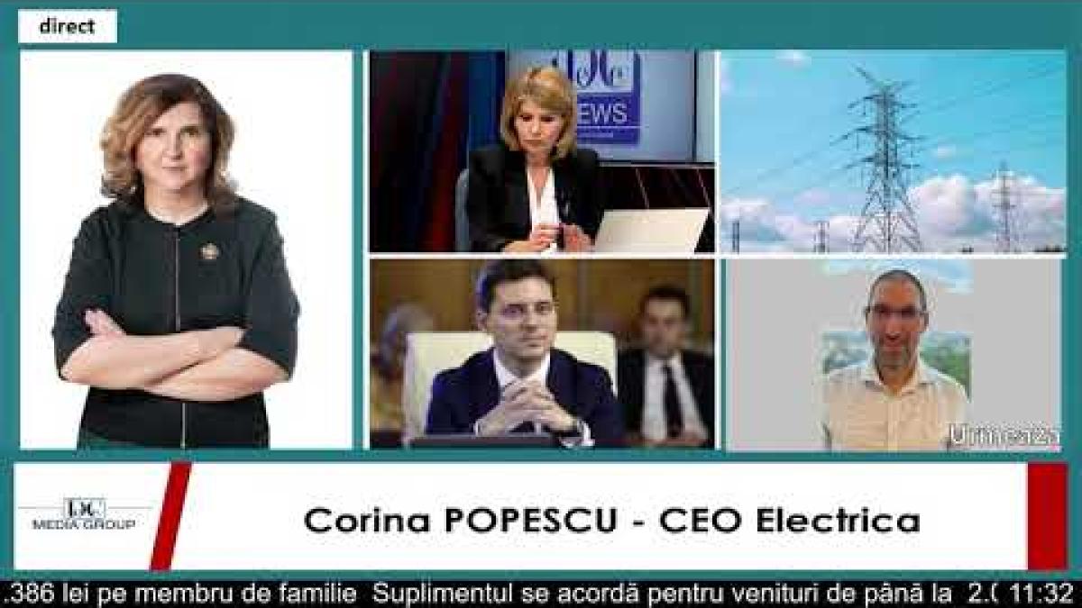 Plafonare sau compensare? Corina Popescu (CEO Electrica): Protecția să ajungă la consumatorul final