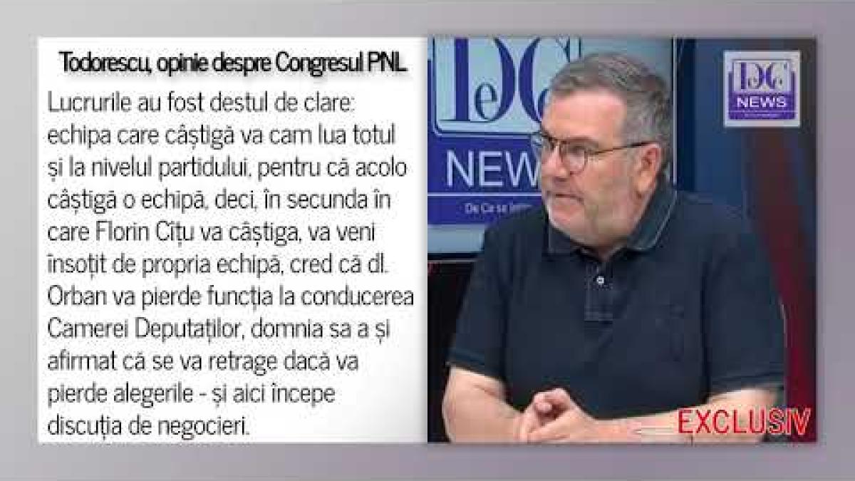 Teodorescu, analiza Congresului PNL. Câștigătorul ia totul!