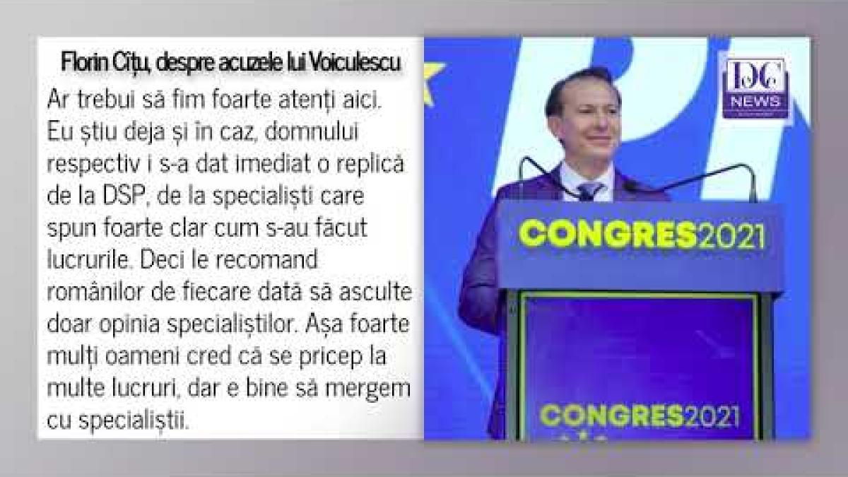 Cîțu, replică acidă după acuzațiile lui Voiculescu despre incidență. „N-are niciun fel de expertiză”