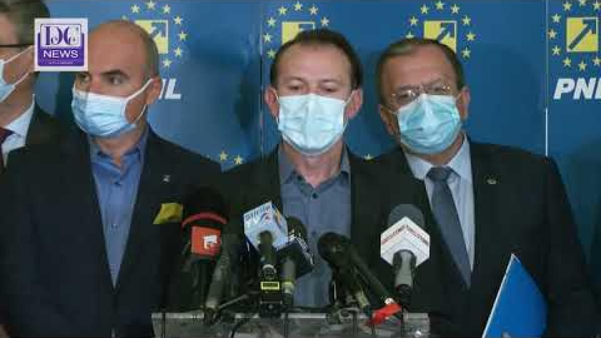 Premierul Florin Cîțu fuge de la conferința de presă