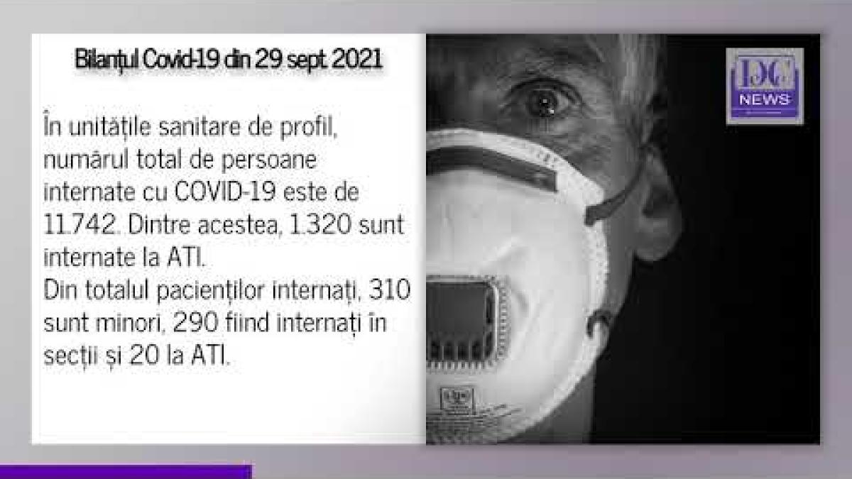 29 septembrie 2021, a doua zi cu peste 10.000 cazuri de infectare