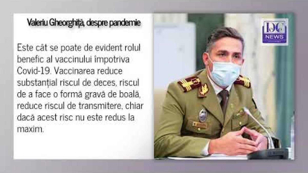 Valeriu Gheorghiță: Nu trebuie să ne obișnuim să trăim în aceste condiții de pandemie