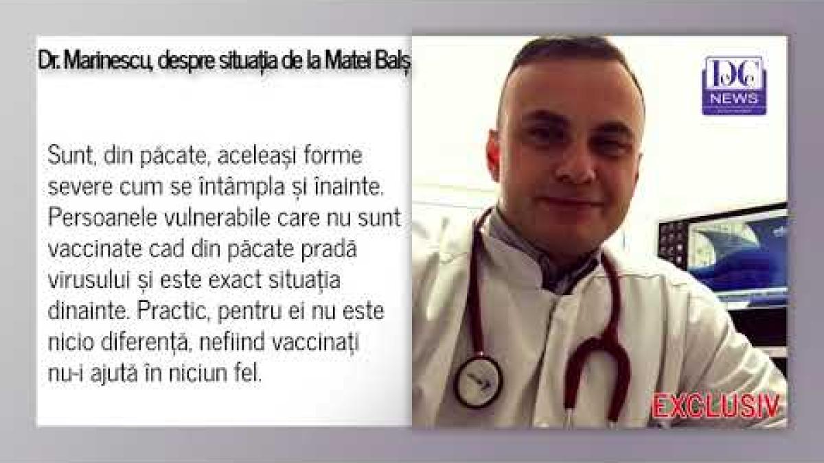 Zeci de pacienţi aşteaptă un loc la ATI la Balș. Dr. Marinescu: Nu există dimineață în care să nu...