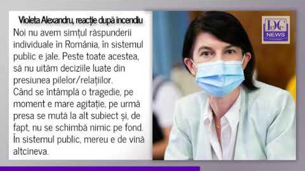 Violeta Alexandru (PNL): Mor oameni sub guvernarea noastră. Ce rușine să ne tot găsim scuze