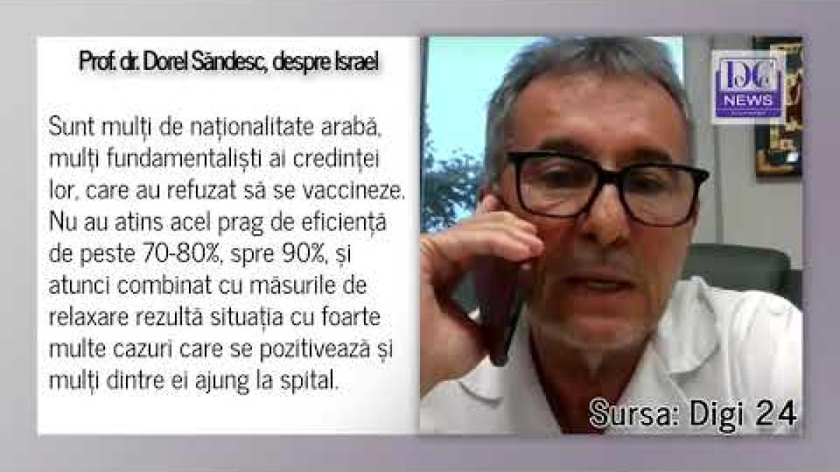 Dr. Săndesc desființează o știre falsă despre Israel pe care anti-vacciniștii o foloesc ca argument