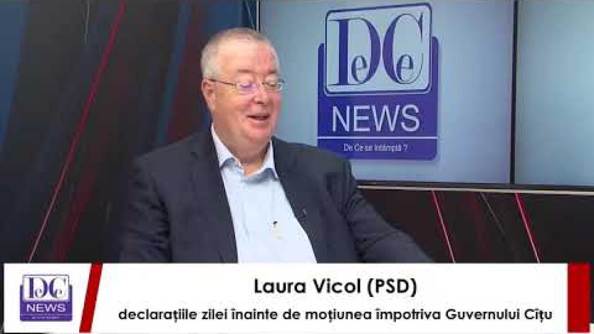 Moţiune Guvern Cîţu. Vicol anunţă decizia PSD pentru votul de marţi