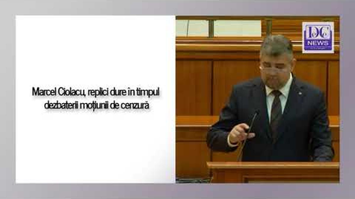 Discursul lui Ciolacu de la moțiune: PNL, un hoit politic. Miroase a PNȚCD